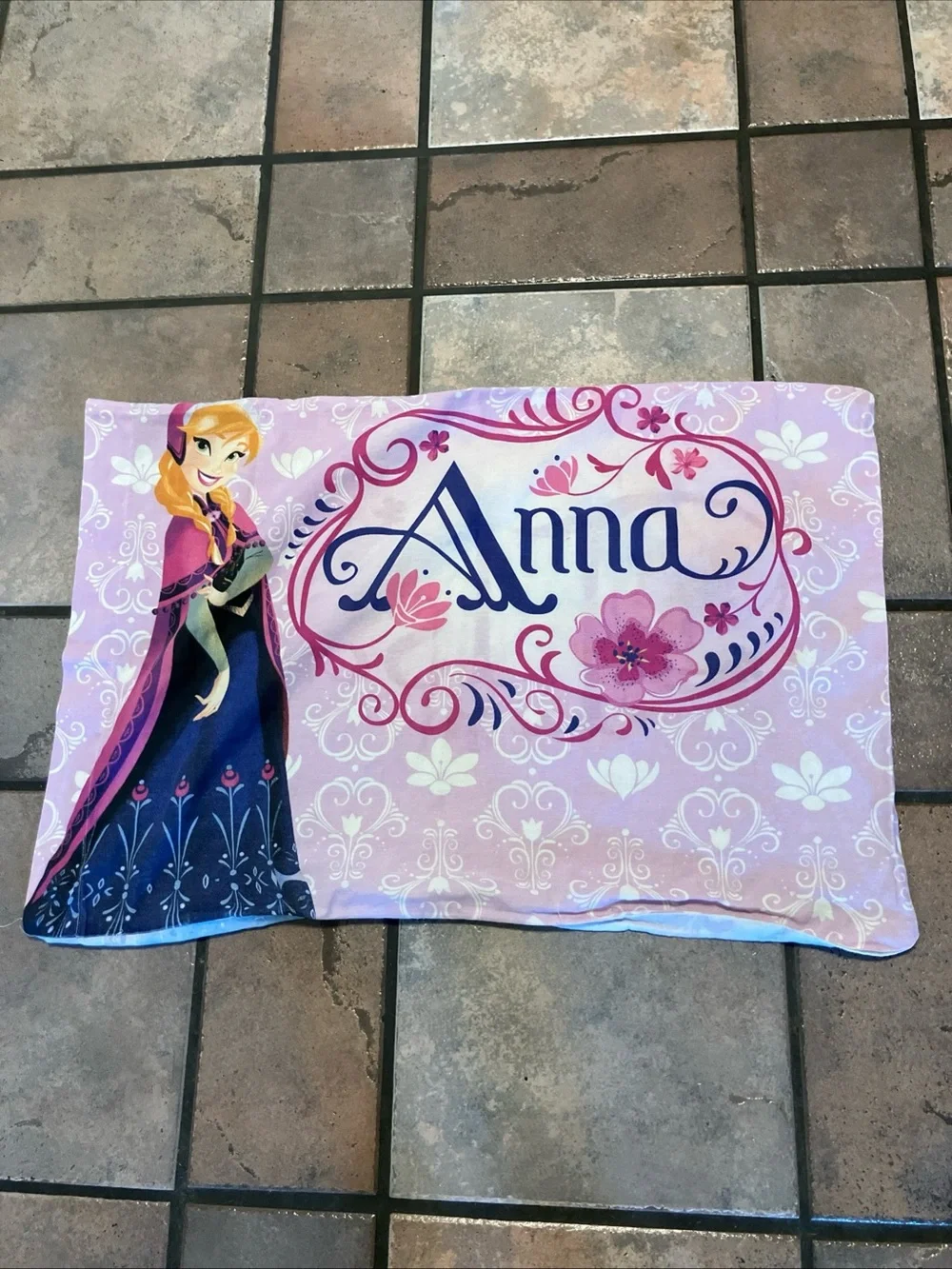 Disney Frozen Elsa and Anna 2014 Standard Pillowcase Reversible